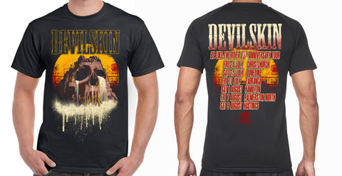 'BE LIKE THE RIVER' ILLUSTRATED TOUR TSHIRT