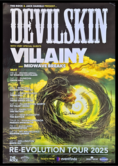 RE-EVOLUTION signed tour poster