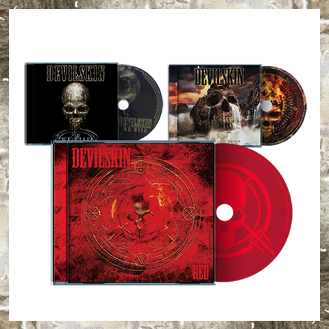 RED - CD Bundle with We Rise & Be Like The River – Devilskin